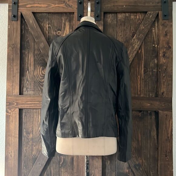 Lauren Ralph Lauren Soft lamb leather jacket Sz-Small - Picture 6 of 16